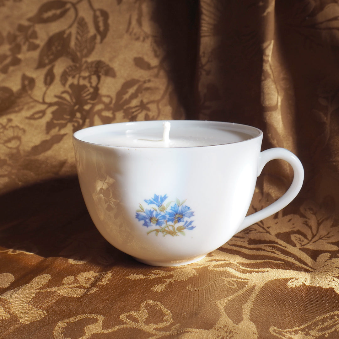 Bougie bleuets parfum au choix