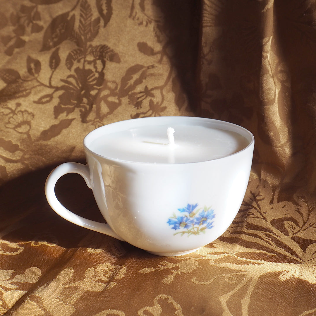 Bougie bleuets parfum au choix