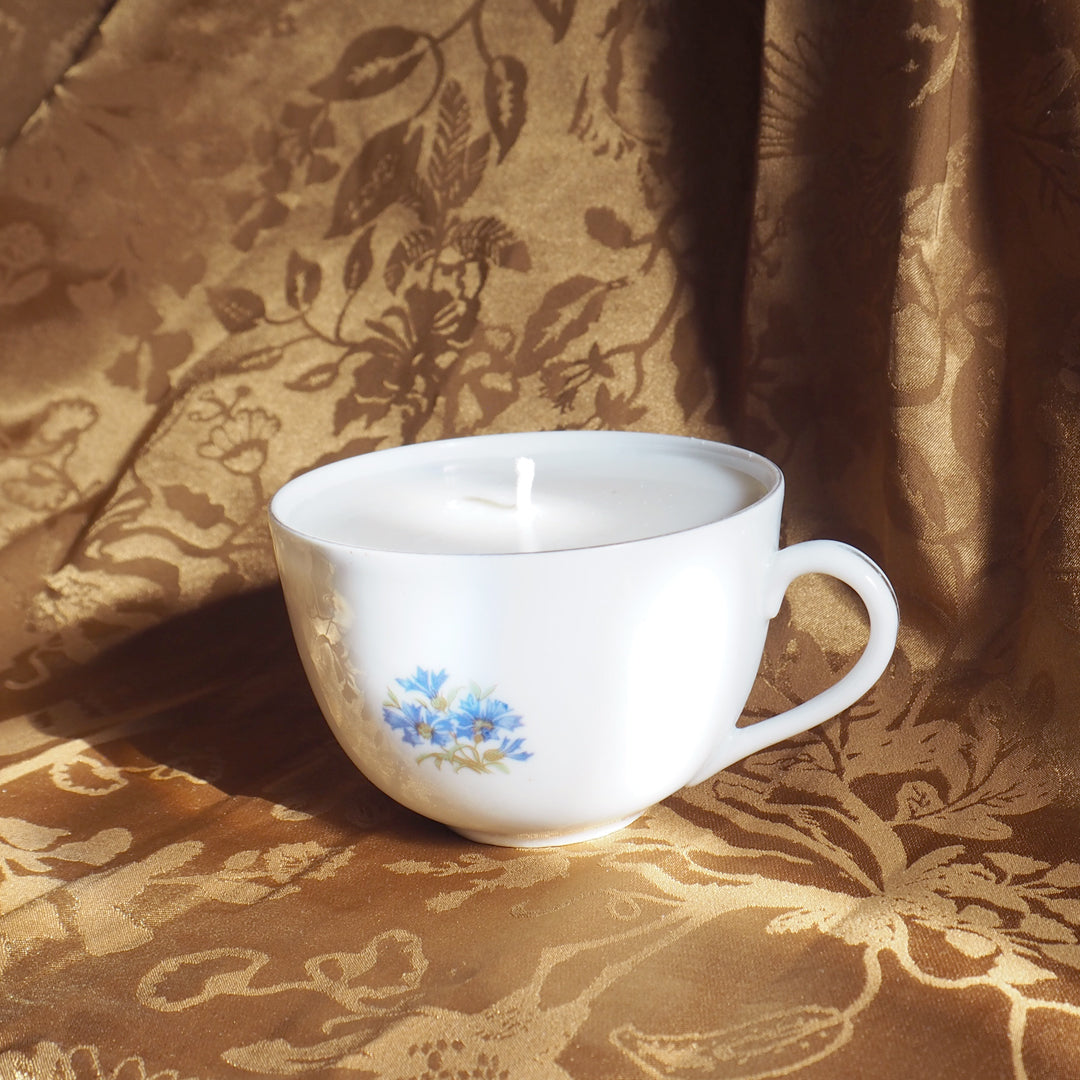 Bougie bleuets parfum au choix