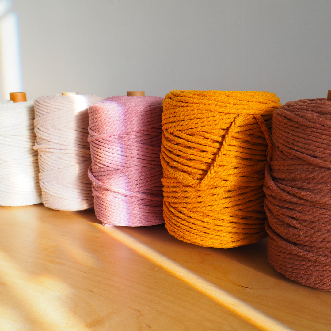 Kit zéro déchet pour faire sa propre jardinière en macramé